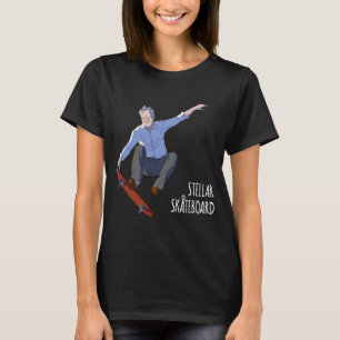Stellar Skateboard! T-shirt