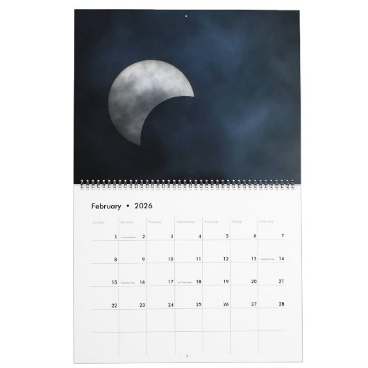 Stellar Skies Kalender (Feb 2026)