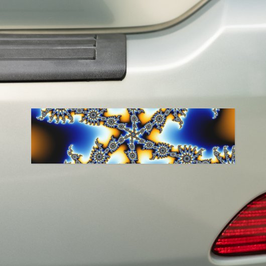 Stellar Snowflake Bumperstickers (Op auto)