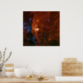Stellar Star Birth RCW 108 NASA Poster (Keuken)