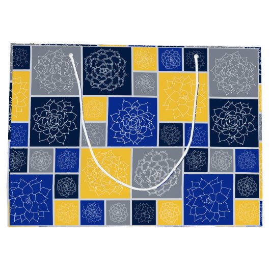 Stellar Succulents Groot Cadeauzakje (Achterkant)