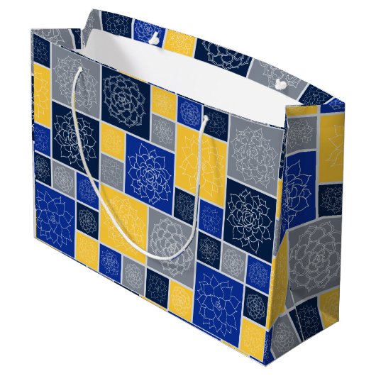 Stellar Succulents Groot Cadeauzakje (Achterkant Gekanteld)