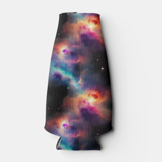 Stellar Symphony Galactic Nebulas Patroon Flesjeskoeler (Voorkant)