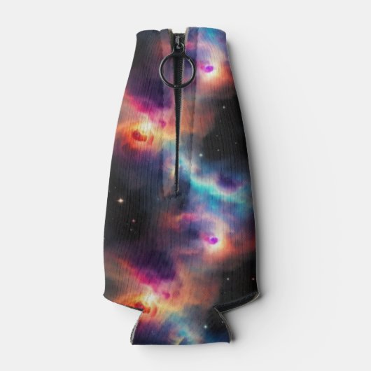 Stellar Symphony Galactic Nebulas Patroon Flesjeskoeler (Achterkant)