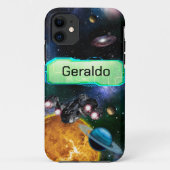 Stellar Technological Sci-Fi Adventure Case-Mate iPhone Case (Achterkant)