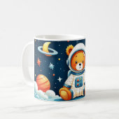 Stellar Teddy Ruimte Avontuur Koffiemok (Voorkant links)