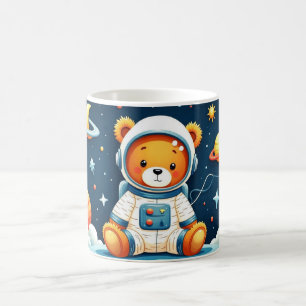 Stellar Teddy Ruimte Avontuur Koffiemok