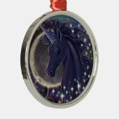 Stellar Unicorn Metalen Ornament (Rechts)