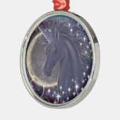 Stellar Unicorn Metalen Ornament (Links)
