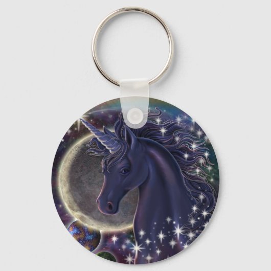 Stellar Unicorn Sleutelhanger (Voorkant)
