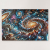 "Stellar Veil" - Jigsaw Puzzle Legpuzzel (Horizontaal)