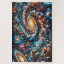 "Stellar Veil" - Jigsaw Puzzle