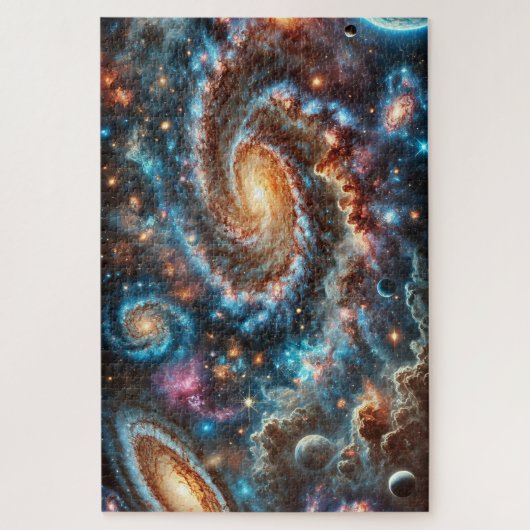 "Stellar Veil" - Jigsaw Puzzle Legpuzzel (Verticaal)