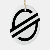 Stellar XLM-kerstversiering Keramisch Ornament (Rechts)