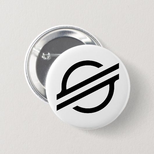 stellar-xlm-logo ronde button 5,7 cm (Voorkant /achterkant)