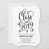 "Stellar Year EDITABLE COLOR Afstuderen Invitation Kaart (Voorkant)