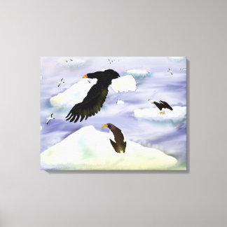 Stellar Zee Eagle Island Canvas Print