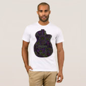 StellaRoot 1 Aangepaste  gitaar tekenen T-shirt (Voorkant volledig)