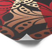 StellaRoot  Circus Elephant Free Mandarin Poster (Hoek)