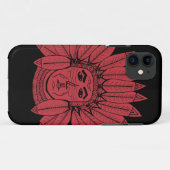 StellaRoot Drawn Chief Indian Case-Mate iPhone Case (Achterkant (horizontaal))