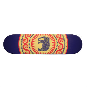 StellaRoot Elephant  Burnt Damask Persoonlijk Skateboard
