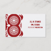 StellaRoot Hootie Owl Visitekaartje (Achterkant)