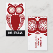 StellaRoot Hootie Owl Visitekaartje (Voorkant / Achterkant)
