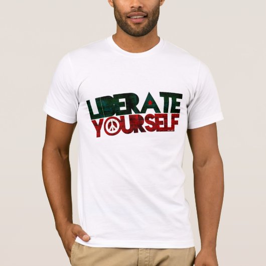 StellaRoot Liberate Yourself Peace Music T-shirt (Voorkant)