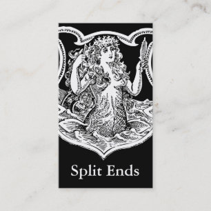 StellaRoot Victoriaans Zeemeermin Visitekaartje