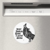 Stellar's Jay Magnet van Desert Dandilion Design (Insitu (Vaatwasser))