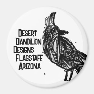 Stellar's Jay Magnet van Desert Dandilion Design