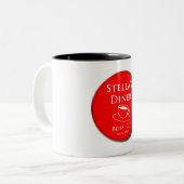 Stella's Diner Coffee-Mok Tweekleurige Koffiemok (Voorkant links)