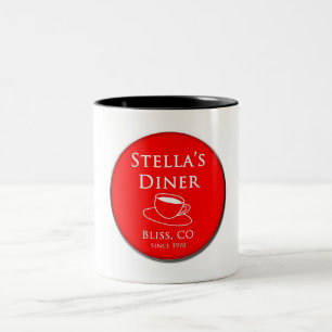 Stella's Diner Coffee-Mok Tweekleurige Koffiemok