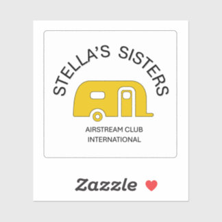 Stella's Sisters Extra Small Square Vinyl Sticker
