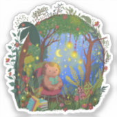 Stella's Starry Storytime Hand getekend door Tia Sticker (Voorkant)