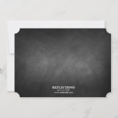 Stellen de Bar Housewarming Cocktail Party Kaart (Achterkant)