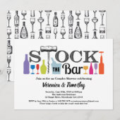 Stellen de bar Retro de shownodiging van paren Kaart (Voorkant / Achterkant)