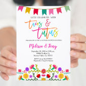 Stellen Douchen Taco's en Tutus Uitnodiging