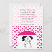 Stellen douchen van liefde kaart (Voorkant)