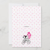 Stellen douchen van liefde kaart (Achterkant)