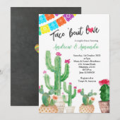 Stellen Trouwdouche Uitnodiging Fiesta (Voorkant / Achterkant)