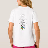 Steller Blue Jay Monogram T-shirt (Achterkant)