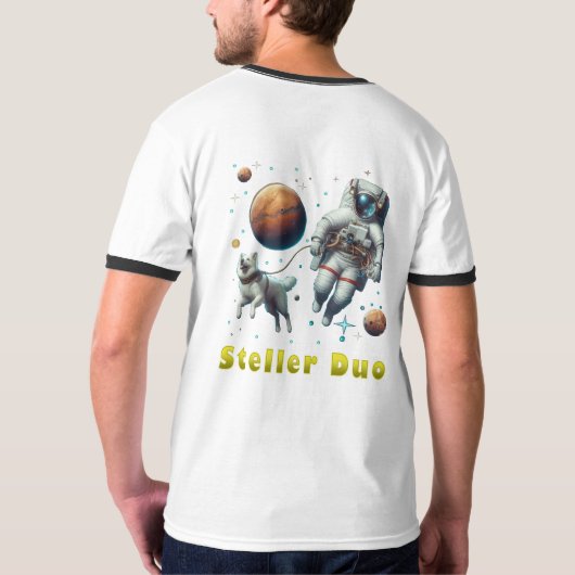Steller Duo T-shirt (Achterkant volledig)