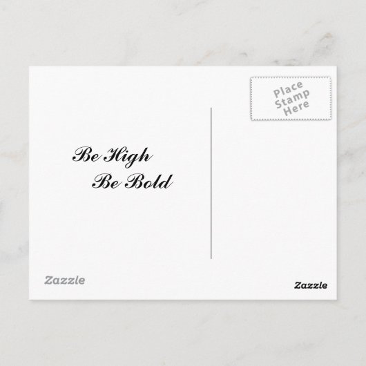 Stellers Eagle Briefkaart (Achterkant)