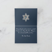 Stellers Gaai Vrolijk Kerstmis Vouwbare Kerstkaart Feestdagen Kaart (Binnen)