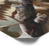 Steller's Jay Bird Art Print Poster (Hoek)