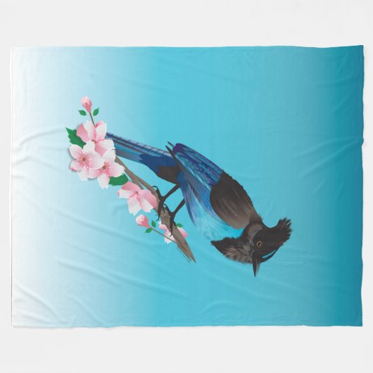 Stellers Jay Fleece Blanket (Voorkant (Horizontaal))
