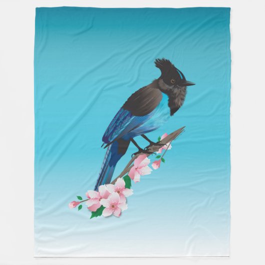 Stellers Jay Fleece Blanket Deken (Voorkant)