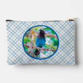 Steller's Jay in Forest Originele foto Etui (Achterkant)