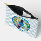 Steller's Jay in Forest Originele foto Etui (Open)